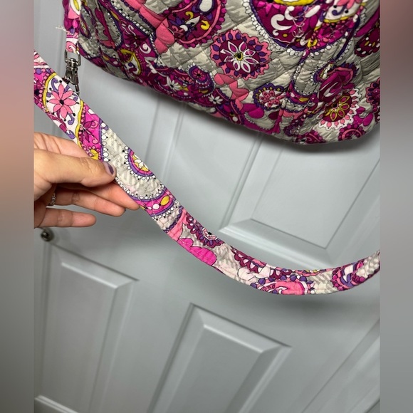 Vera Bradley plaid and paisley large tote - Picture 9 of 10